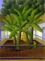 Botero, Fernando - Abstract oil painting.